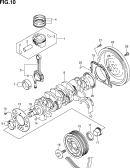 suzuki 153119 КОЛЕНВАЛ (M16A:5MT:N/EASS)