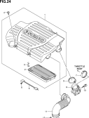 suzuki 153121 FILTRE A AIR  (M16A)