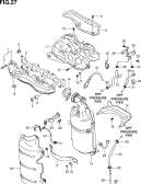 suzuki 153031 ВЫПУСКНОЙ КОЛЛЕКТОР (D16AA)