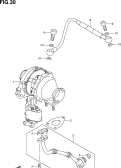 suzuki 153402 TURBO COMPRESSEUR  (D16AA)