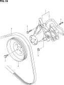 suzuki 153699 POMPE A EAU 