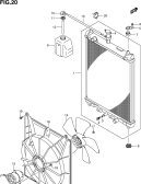 suzuki 153700 RADIATEUR 