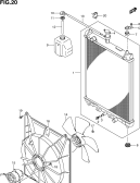 suzuki 153700 РАДИАТОР