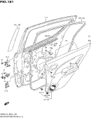 suzuki 82 ПАНЕЛЬ ЗАДНЕЙ ДВЕРИ (TYPE 1,2,3)