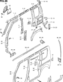 suzuki 16859 ПАНЕЛЬ БОКОВОЙ ЧАСТИ КУЗОВА (TYPE 1,4,5)