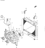 suzuki 24988 РАДИАТОР (JB416X)