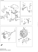 suzuki 26125 ЭЛЕКТРООБОРУДОВАНИЕ ДВИГАТЕЛЯ (JB420W)