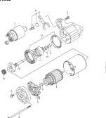 suzuki 26127 СТАРТЕРНЫЙ МОТОР (JB420W)