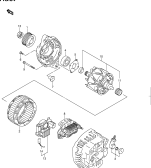 suzuki 26129 ГЕНЕРАТОР (JB420W)