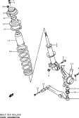 suzuki 36217 SUSPENSION AVT 