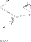 suzuki 36218 STABILISATEUR AVT 