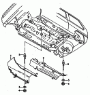 vw 52010 Теплоизоляция днища. для а/м с катализатором