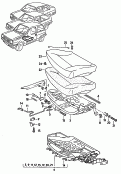 vw 88000 Сиденье
