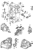 vw 216000 oil pressure switch. temperature sensor. temperature sensor. switch for stop-start system and reversing light. vacuum switch