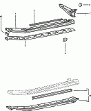 vw 80000 Порог Траверса