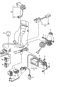 vw 236005 Электрические компоненты регулировки сиденья и спинки