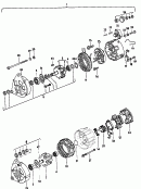 vw 195000 alternator and single parts