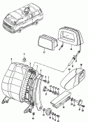 vw 129020 backrest and headrests in passenger compartment