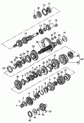 vw 311015 Колeса и валы. F 9U-V-004 007>>