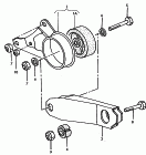 vw 399010 Детали крепления для двигателя и КП