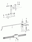 vw 61000 spring bar. anti-roll bar. shock absorbers