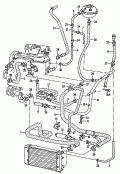 vw 121045 coolant hoses and pipes