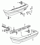 vw 56000 Бампер
