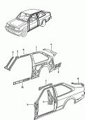 vw 57020 Деталь боковая