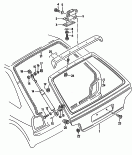 vw 65010 Крышка багажного отсека