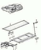 vw 85050 Крышка обшивки багажника