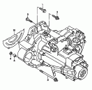 vw 300072 Детали крепления для двигателя и КП. 5-ступенч. коробка передач
