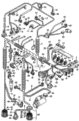vw 971052 Жгут проводов для двигателя и освещения. F 1H-S-012 883>> 1H-S-086 669