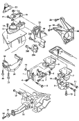 vw 199020 Детали крепления для двигателя и КП