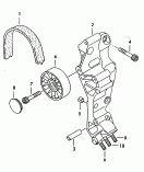 vw 903070 Детали подключения и крепления для генератора