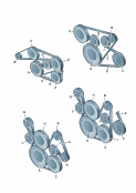 vw 903095 Cписок клиновых ремней