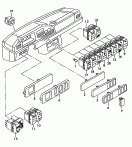 vw 941050 switches in dashboard