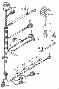 vw 971008 wiring set for engine. F             >> 2D-4-031 500*