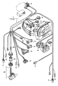 vw 971080 wiring set for dash panel