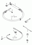 vw 972004 wiring set for battery +/-