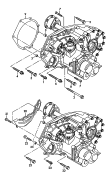 vw 300075 Детали крепления для двигателя и КП. для 5-ступ. механической КП