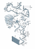 vw 121057 coolant cooling system