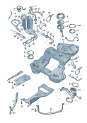 vw 201014 Бак, топливный