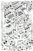 vw 971080 wiring set for dash panel