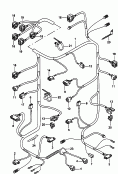 vw 972080 rear wiring set