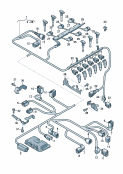 vw 971030 wiring set for engine. F             >> 3C-6E161 997*. F             >> 3C-6P149 093*.               use if required: