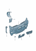 vw 813000 rear cross panel