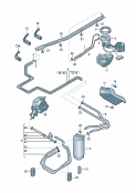 vw 201030 Топливопровод. Охлаждение топлива