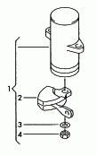 vw 906010 accelerator pedal sender