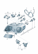 vw 941000 Двойная галогенная фара