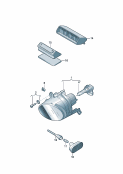 vw 941040 halogen fog lamp